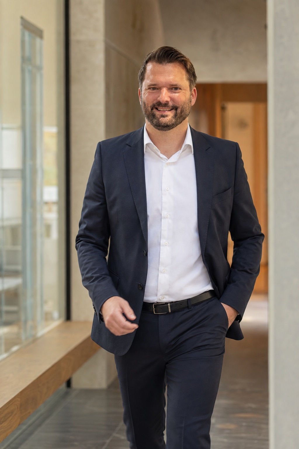 Roman Gubser in Bewegung, Rechtsanwalt und Partner bei SwissLegal Aarau
